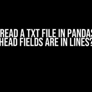 How to Read a TXT File in Pandas Where Head Fields are in Lines?